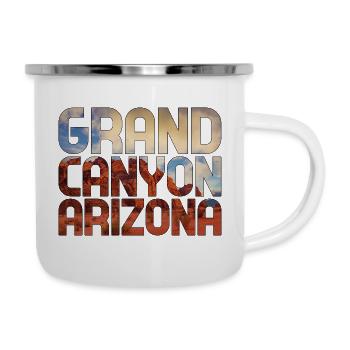Grand Canyon Arizona National Park - Camper Mug - white - Right