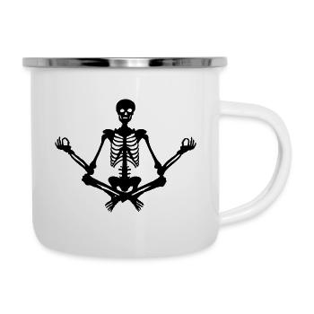 dead yogi - Camper Mug - white - Right