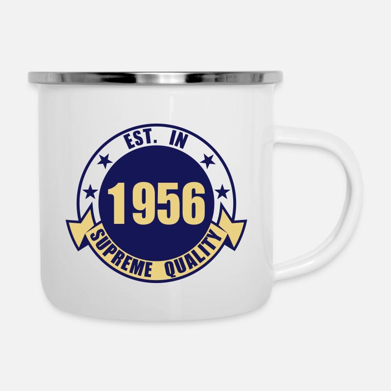 1956 Supreme - Camper Mug - white