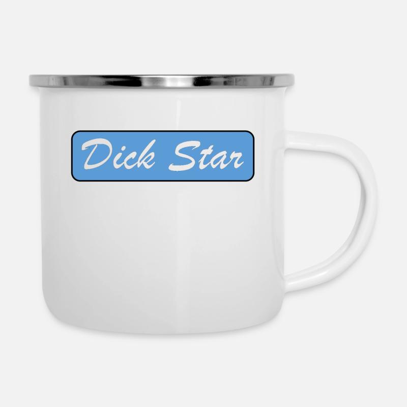 Dick Star Design - Camper Mug - white