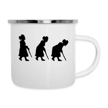 grandma re-evolution - Camper Mug - white - Right