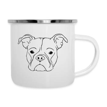 Bulldog - Camper Mug - white - Right