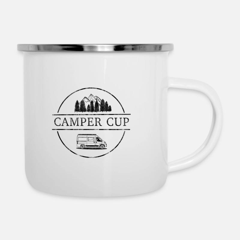 Camper Cup - Camper Mug - white