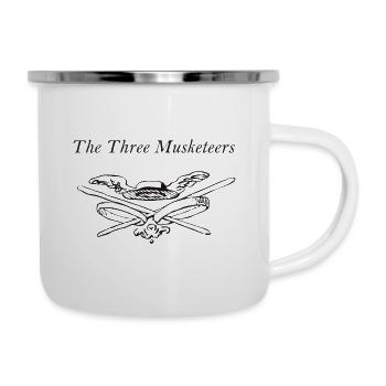 The Three Musketeers - Les Trois Mousquetaires - Tasse émaillée - blanc - Droite