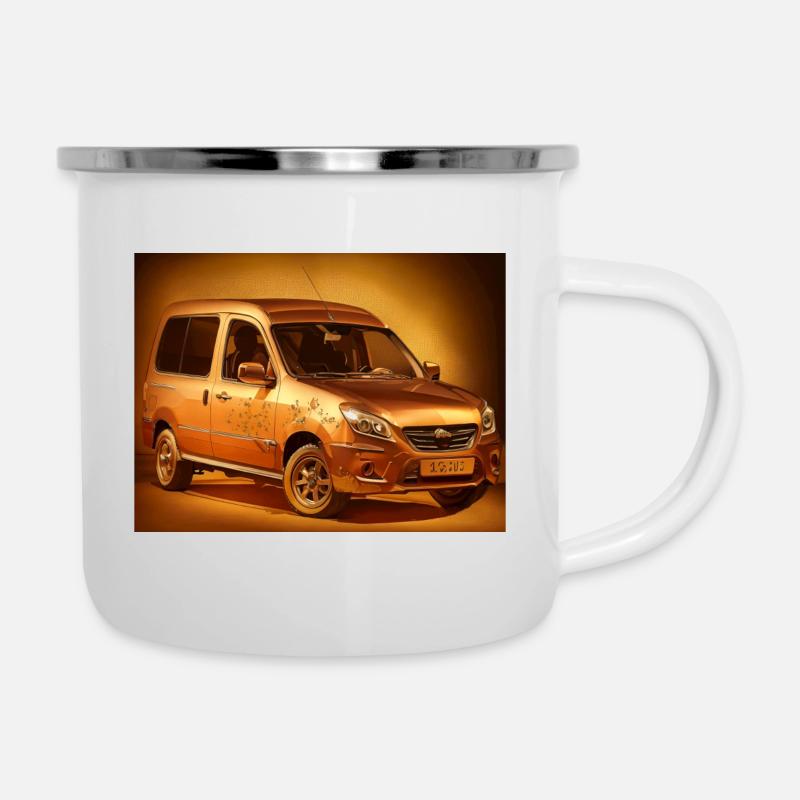 Minivan 1 - Camper Mug - white