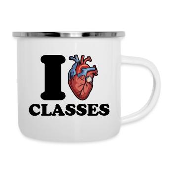 I love courses - Camper Mug - white - Right