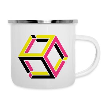 Impossible Figures 81B - Camper Mug - white - Right