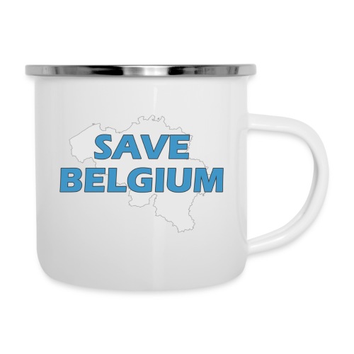 Save Belgium logo - Emaille mok