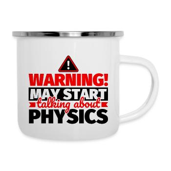 Physics funny saying - Camper Mug - white - Right