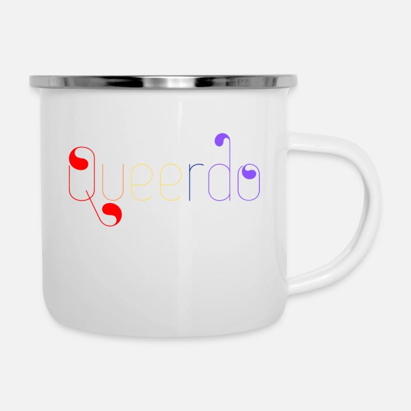 Queerdo - Camper Mug - white