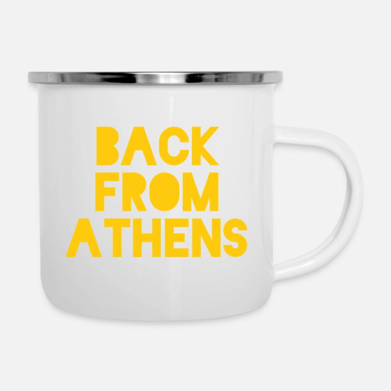 Athens Return Design - Camper Mug - white