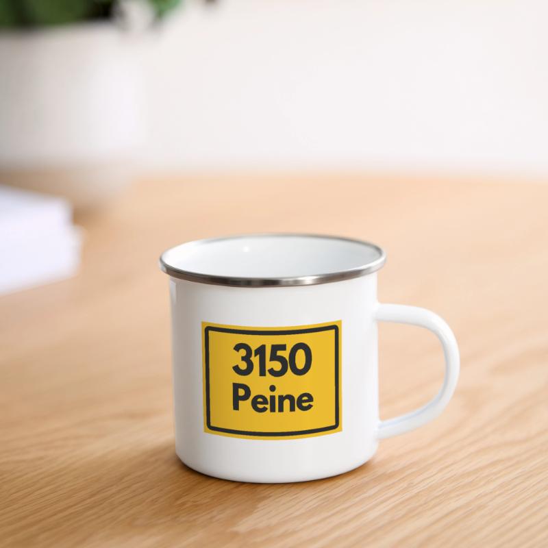 OLD POSTCODE ZIP CODE RETRO 3150 PEINE EULENSTADT Camper Mug