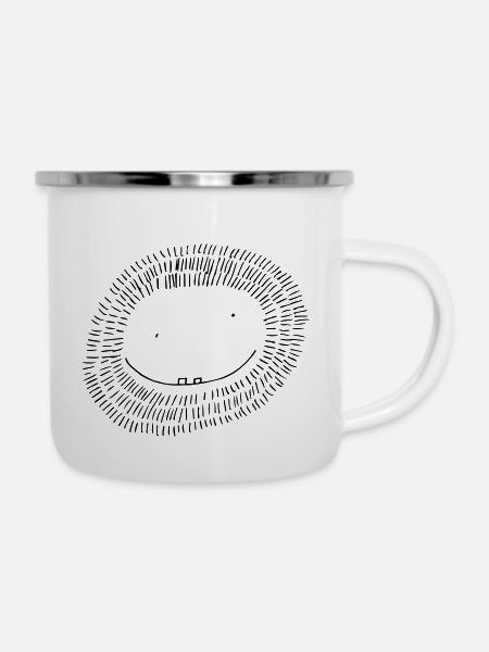 harry annaneumann - Emaille-Tasse - Weiß