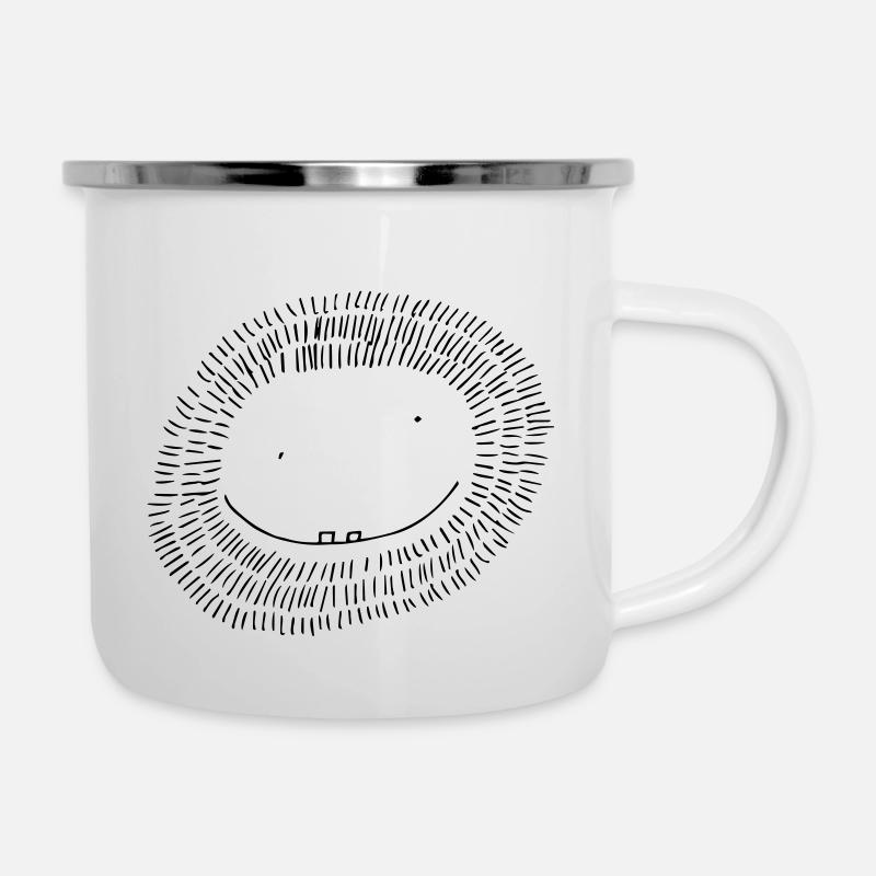 harry annaneumann - Emaille-Tasse - Weiß