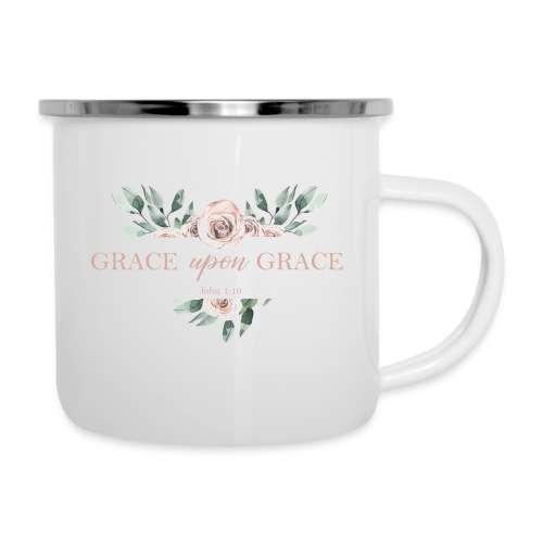 Grace upon Grace - Emaille-Tasse