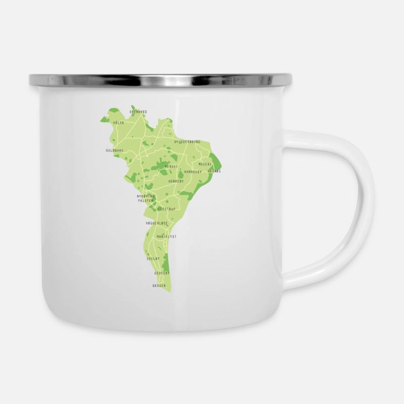 Falster - Tasse émaillée - blanc