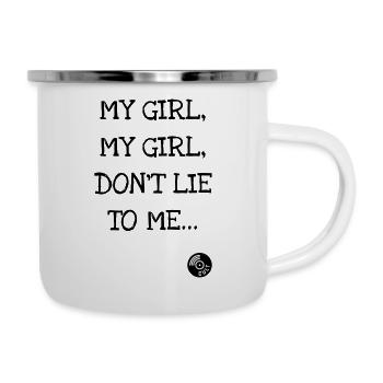 My girl, my girl, don't lie to me ... Nirvana - Camper Mug - white - Right