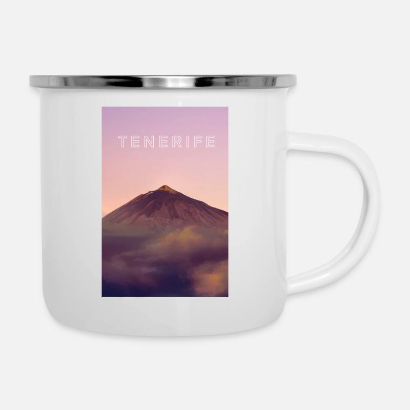 El Teide Tenerife - Camper Mug - white