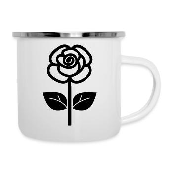 Pink Flower - Camper Mug - white - Right