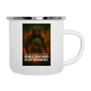 earth wants revenge - Camper Mug - white - Right