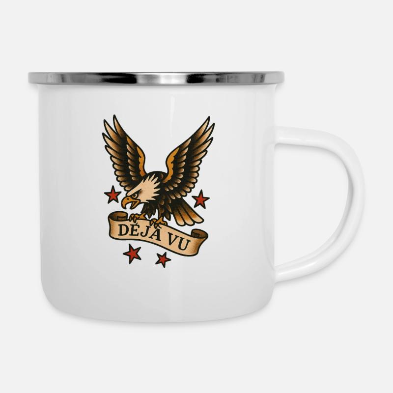 Aigle Deja Vu - Tasse émaillée - blanc