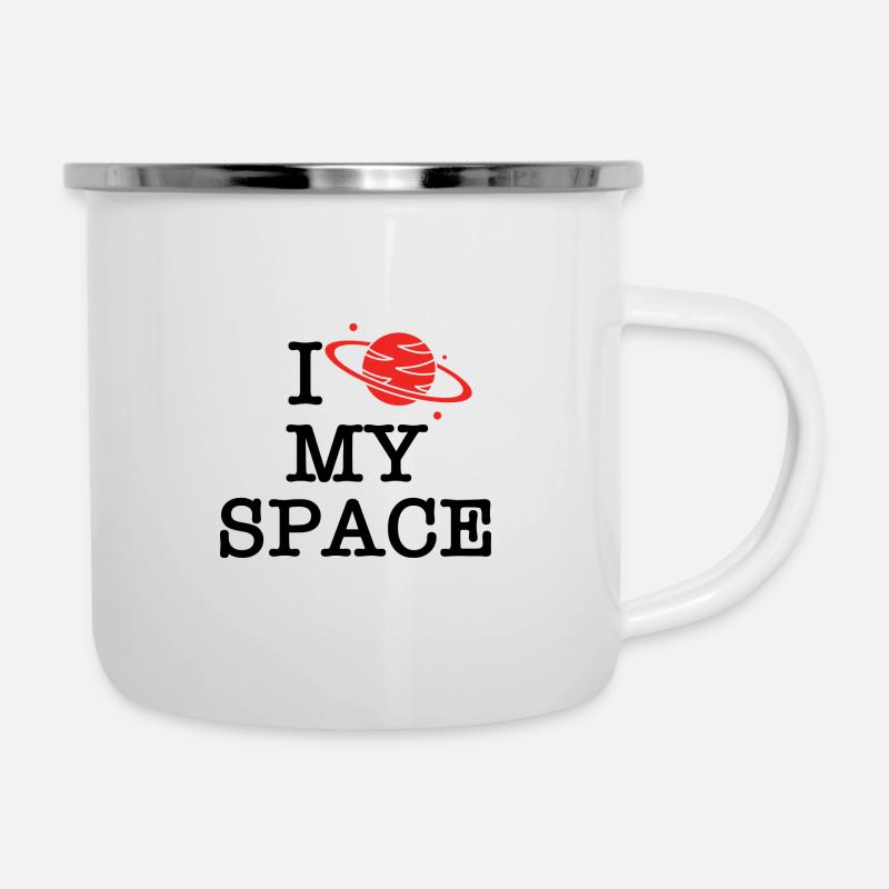 I love my space - Camper Mug - white