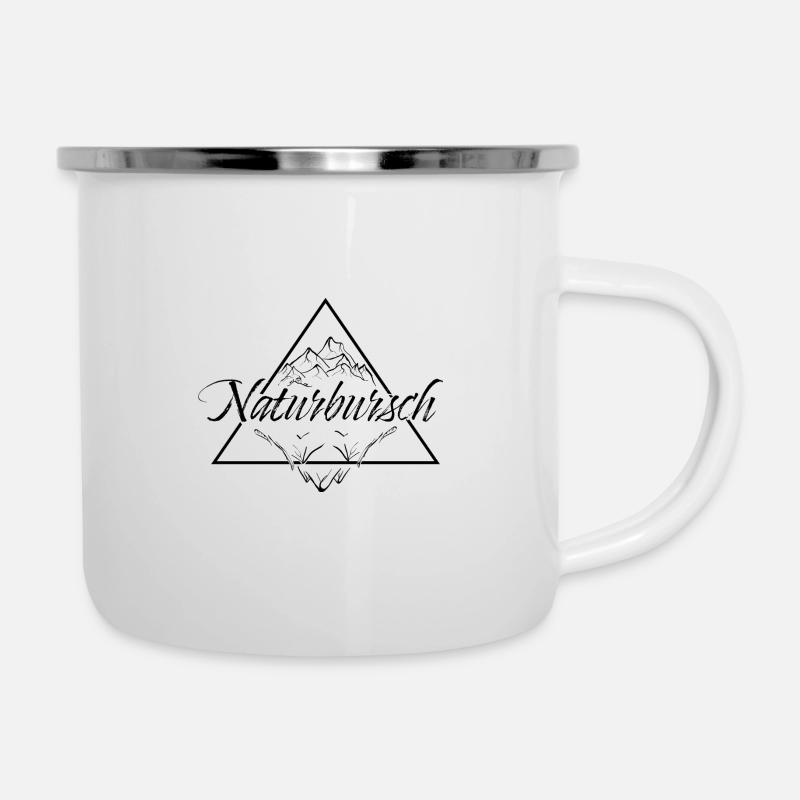 naturbursch - Tasse émaillée - blanc