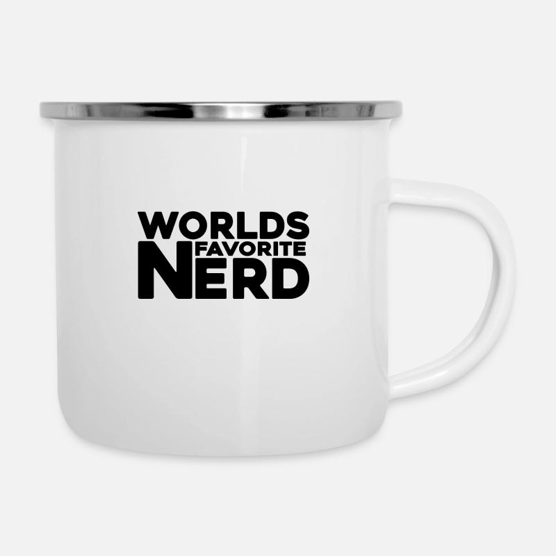 nerd coder iq server - Camper Mug - white