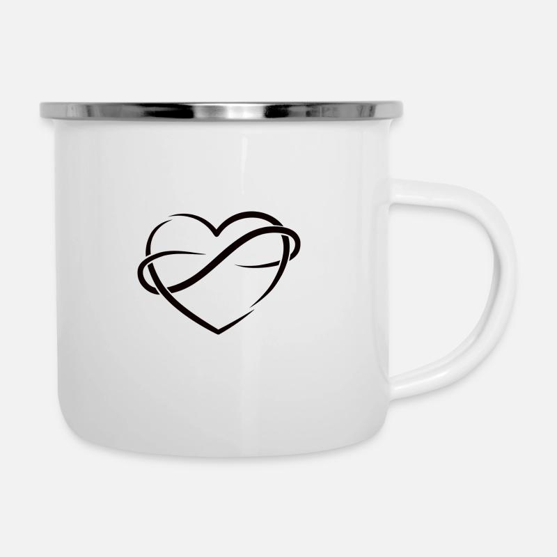 Polyherz for everyone - Camper Mug - white
