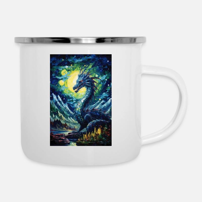 Dragon - Camper Mug - white