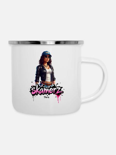 True Girlz #2 - Tasse émaillée - blanc