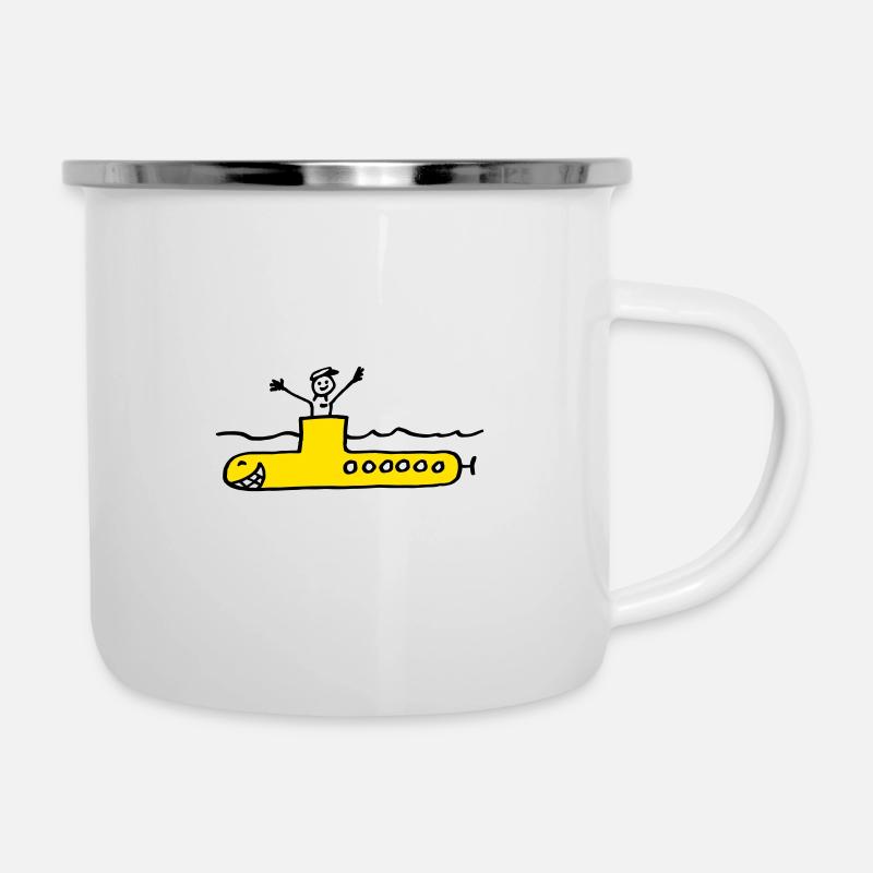 U-Boot / U-Boot - Emaille-Tasse - Weiß