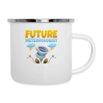 Future Meteorologist Meteorology Weather - Camper Mug - white - Right