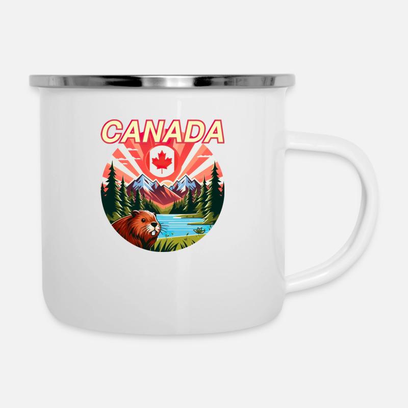 Canada Bieber 5 - Camper Mug - white