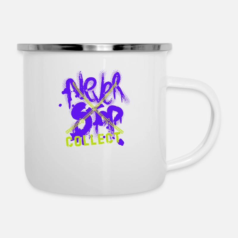 Never Stop - Camper Mug - white