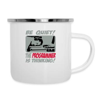 theprogrammer_3c - Tasse émaillée - blanc - Droite