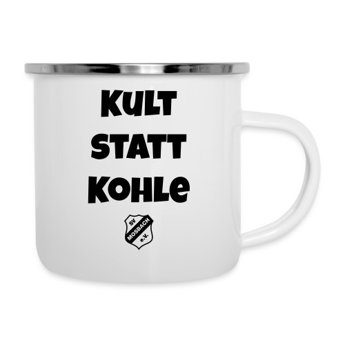 SV Mosbach Kult statt Kohle! - Emaille-Tasse