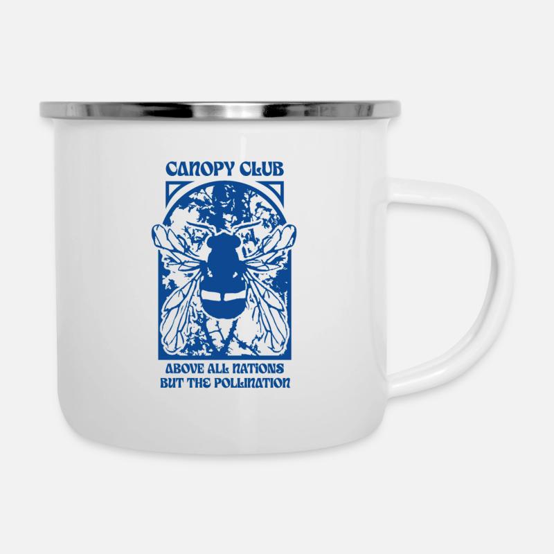 Above all nations - Camper Mug - white