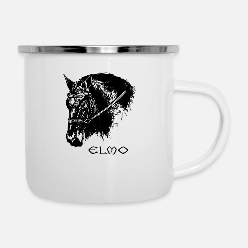 Elmo - Camper Mug - white