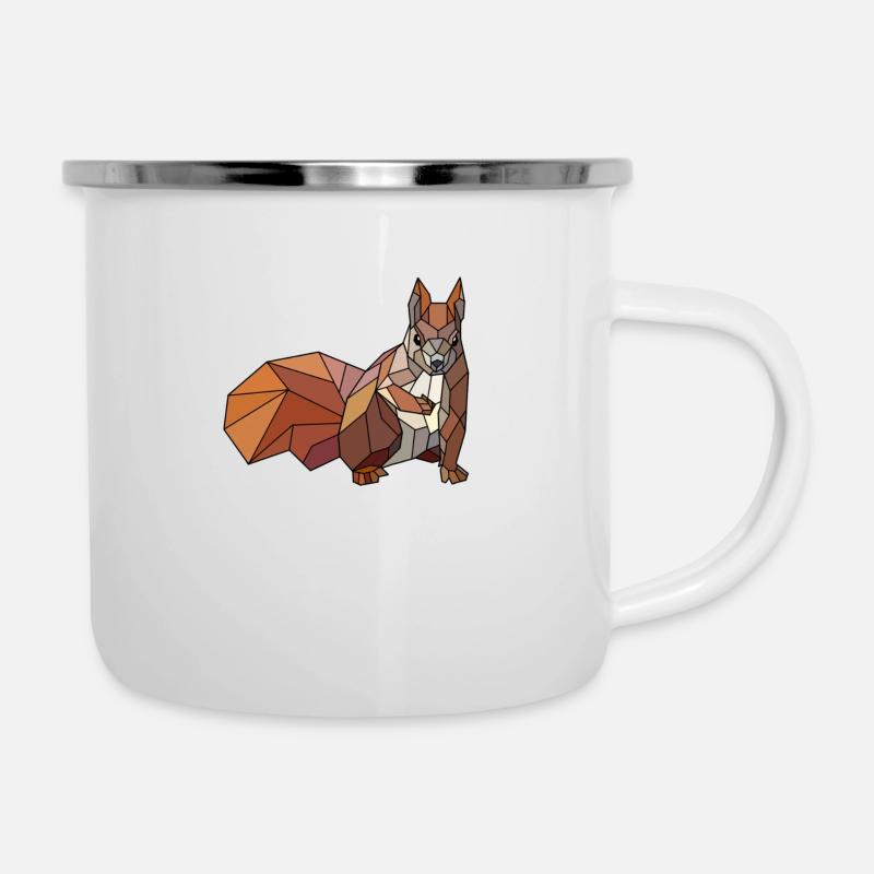 Squirrel blank - Camper Mug - white