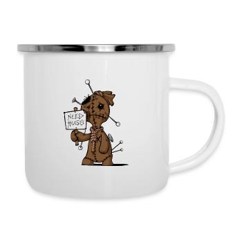NeedHugs - Tasse émaillée - blanc - Droite