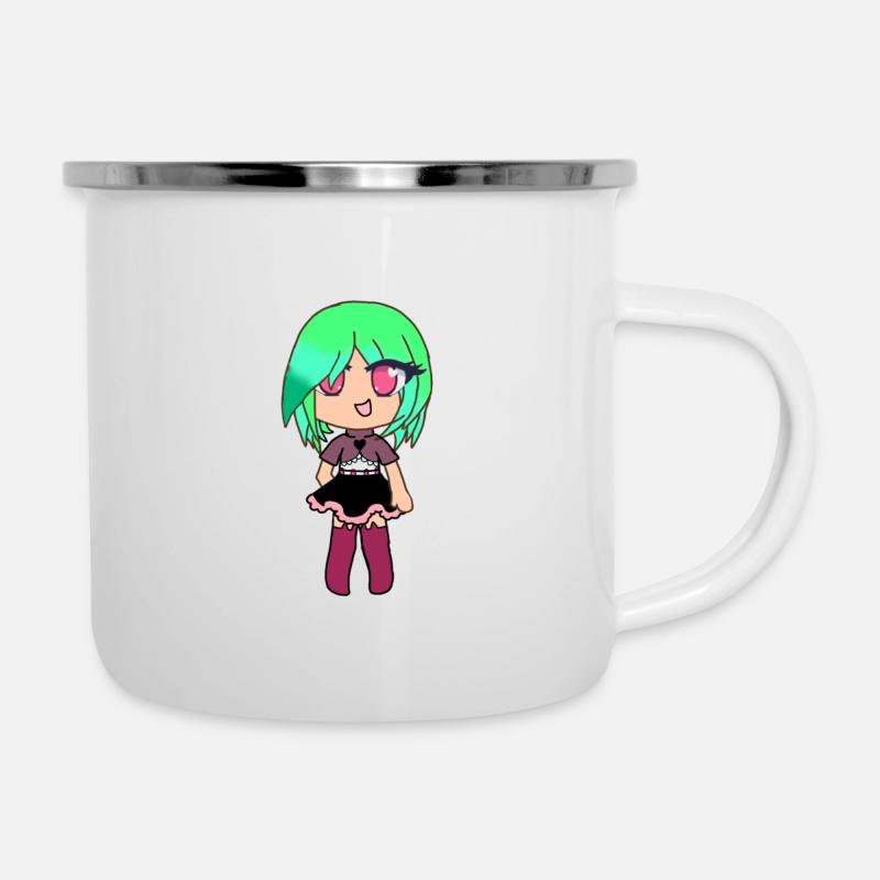 Gacha Anime - Tasse émaillée - blanc