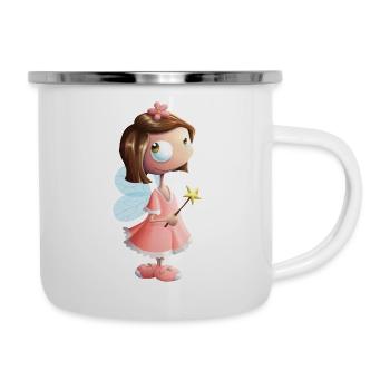 piccola fata - Tazza smaltata - bianco - Destra