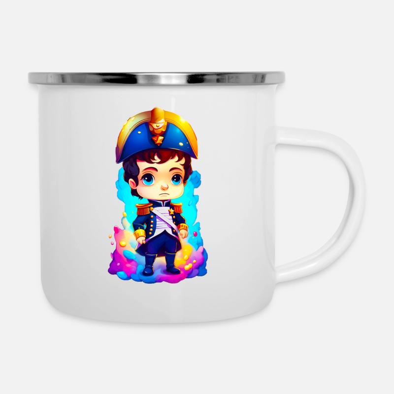 Petit Napoléon - Tasse émaillée - blanc