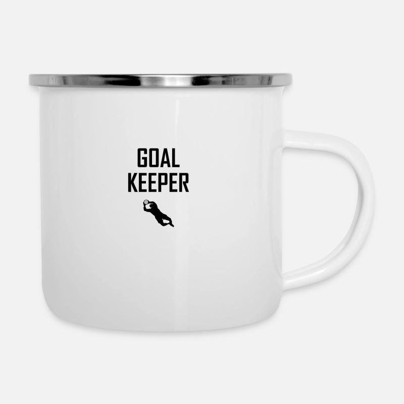 Goalkeeper - Camper Mug - white