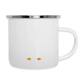 Mein Offizielles Pinguin Schlafshirt Pyjama - Emaille-Tasse - Weiß - Rechts