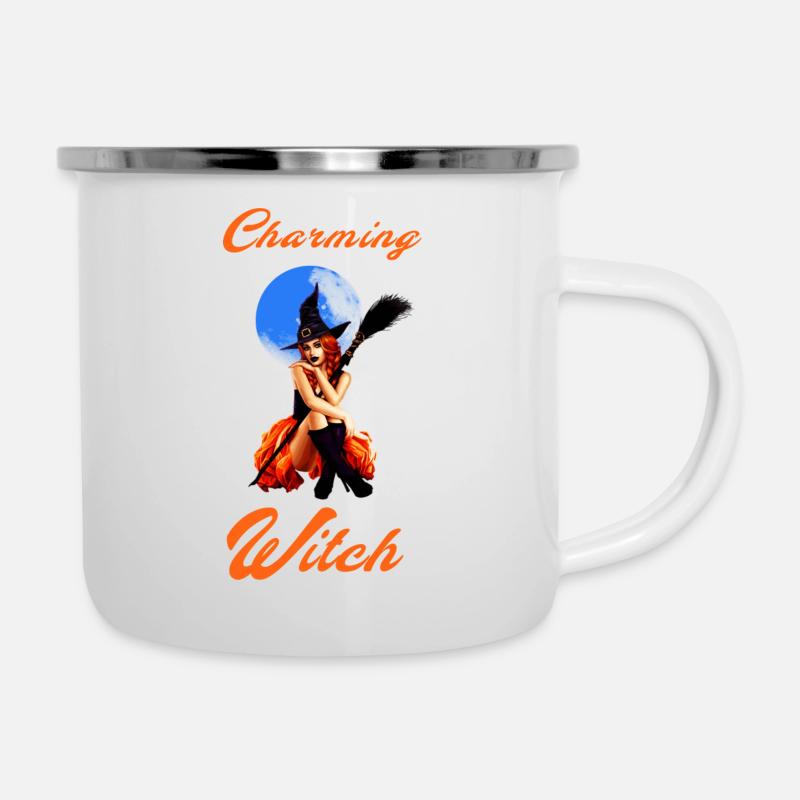 Charming Witch - Camper Mug - white
