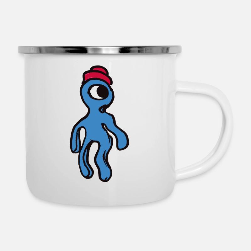 Philip l’extraterrestre - Tasse émaillée - blanc