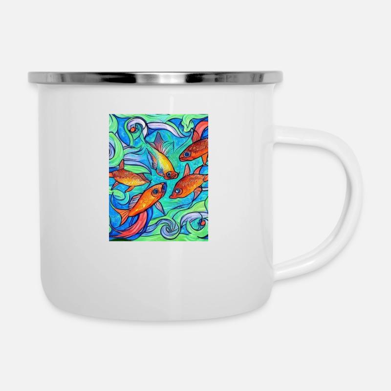 Pisces - Camper Mug - white