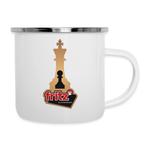 Fritz 19 Chess King and Pawn - Camper Mug